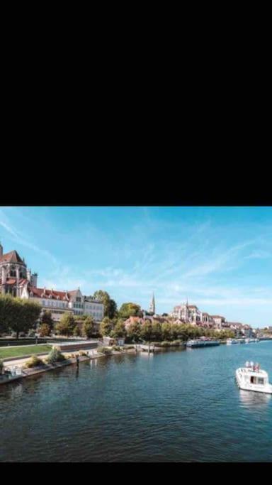 Bel Appart Au Bord De L'Eau Proche Gare Avec Wifi Осер Экстерьер фото